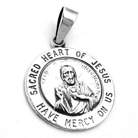 Pendant Sacred Heart Silver 925