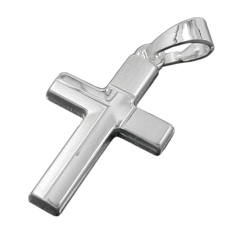 Pendant Cross Diamond Cut Silver 925