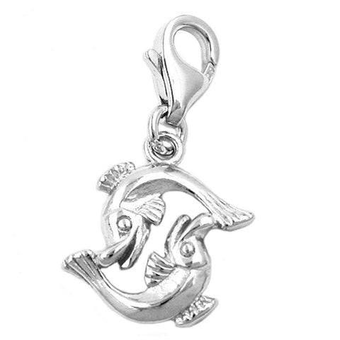 Zodiac Pendant Pisces Silver 925