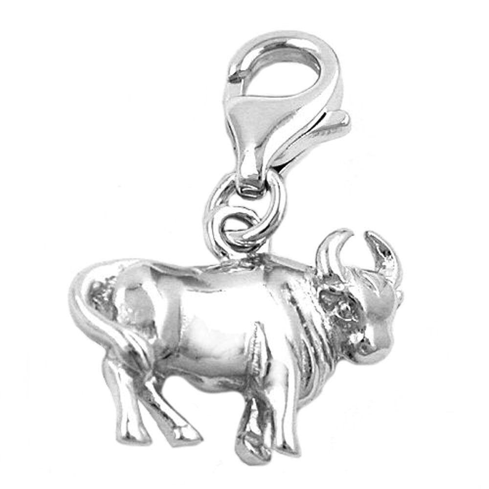 Charm Zodiac Sign Taurus Silver 925