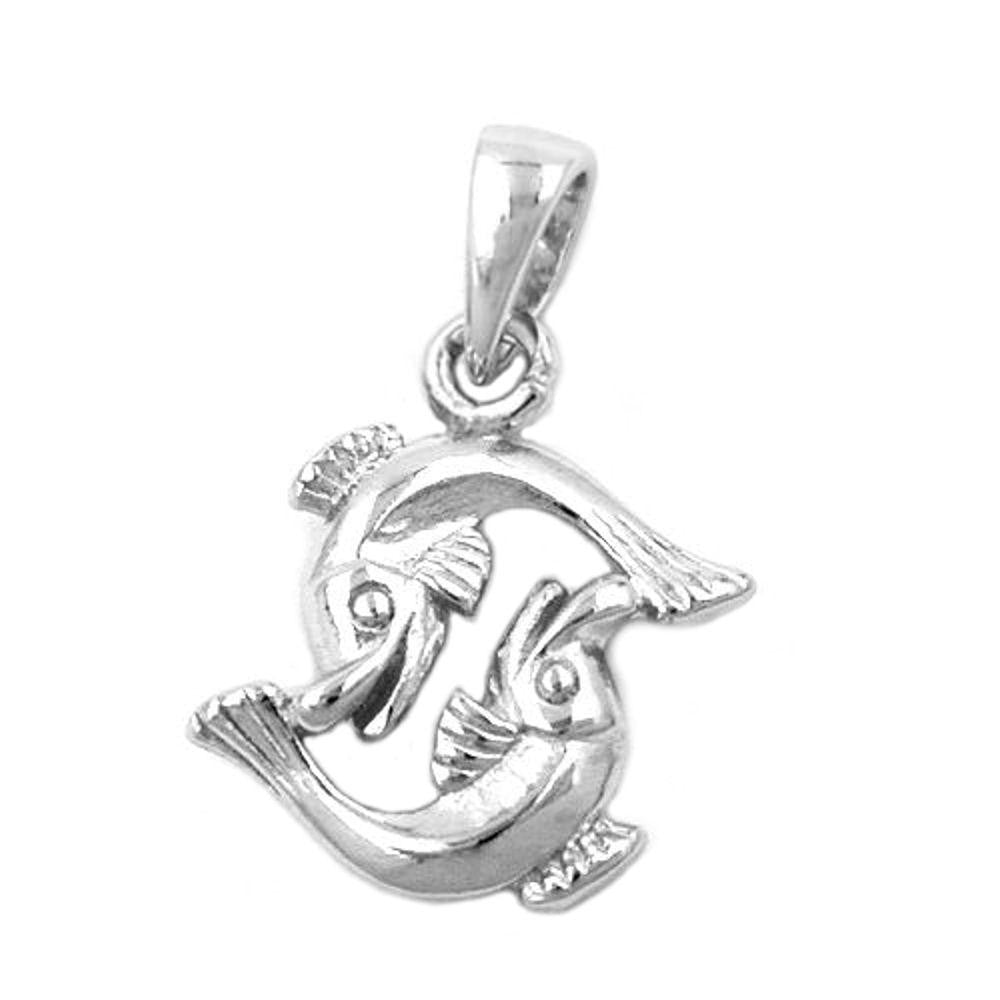 Zodiac Pendant Pisces Silver 925