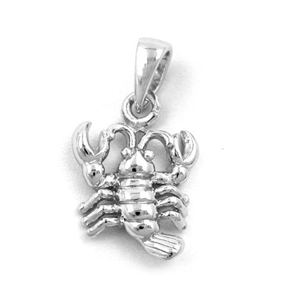 Zodiac Pendant Cancer Silver 925