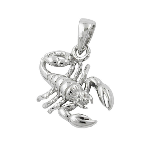 Zodiac Pendant Scorpio Silver 925