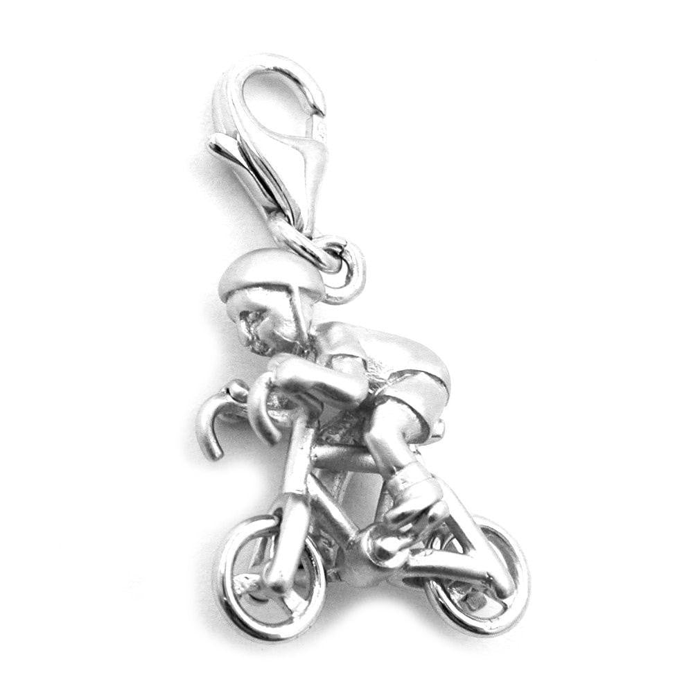 Pendant Charm Biker Silver 925