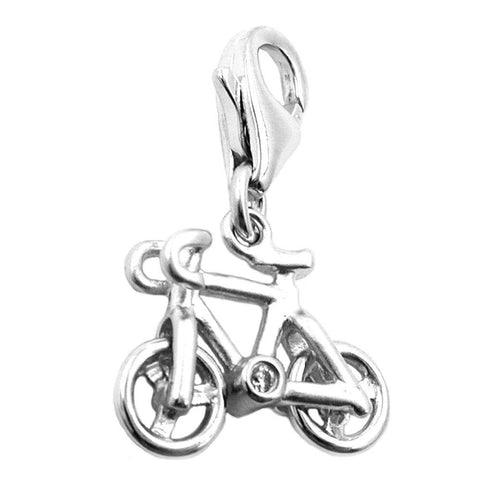 Pendant Charm Bicycle Silver 925