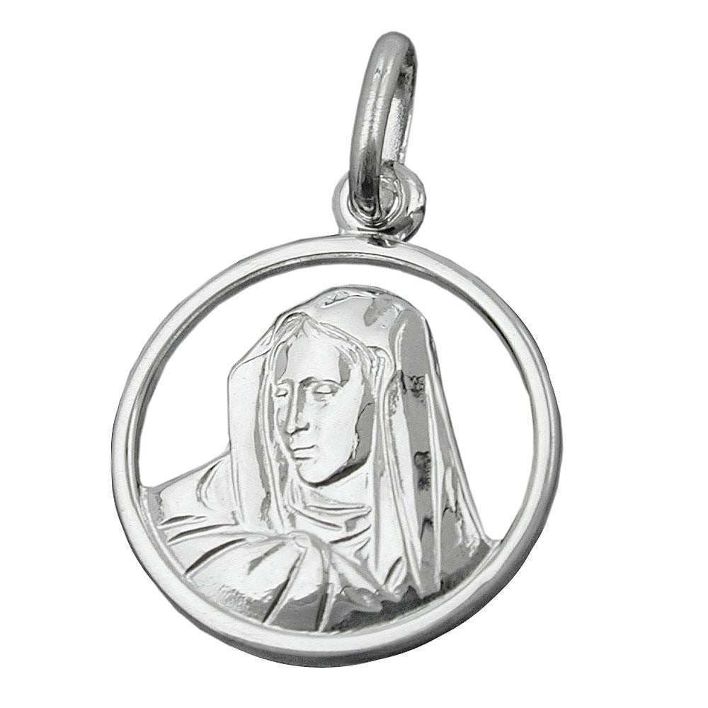 Pendant Mother Mary Silver 925