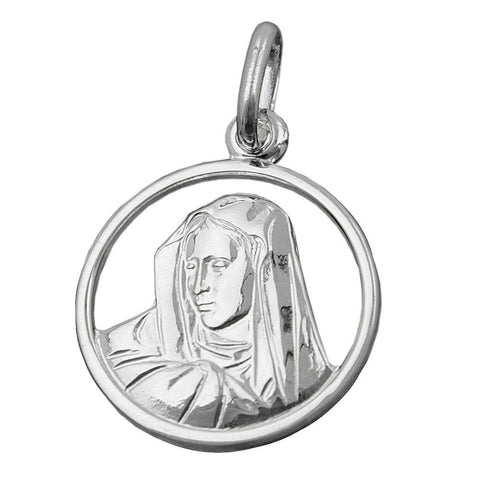 Pendant Mother Mary Silver 925