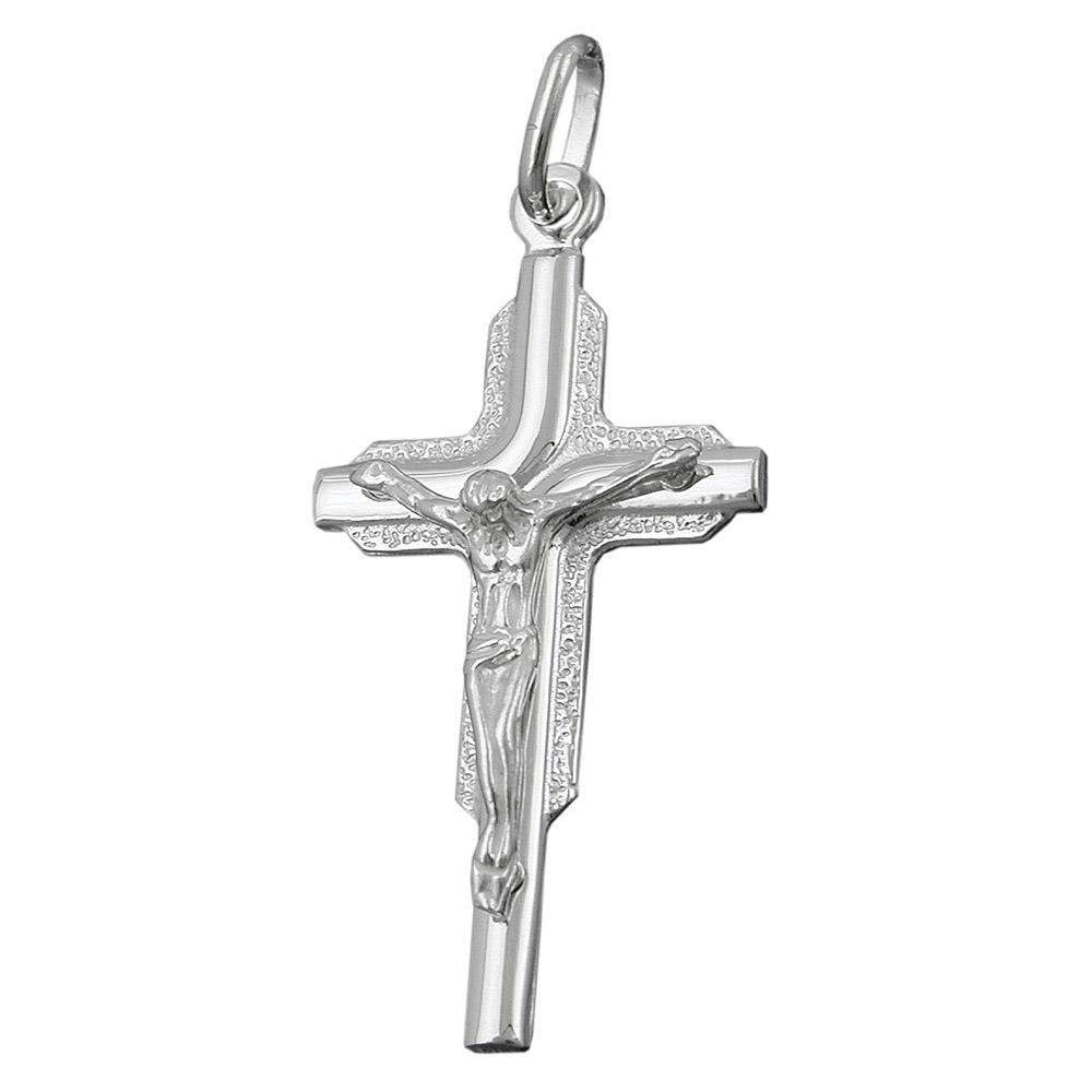 Pendant Cruzifix Polished Silver 925