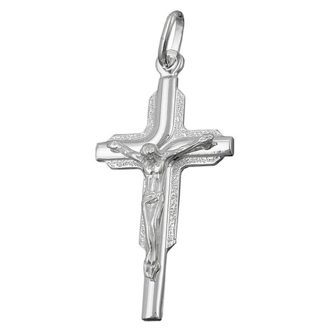 Pendant Cruzifix Polished Silver 925