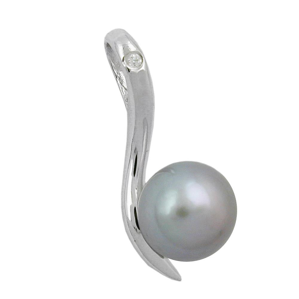Pendant Pearl & Zirconia Silver 925