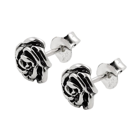 Earrings Studs Flower Silver 925
