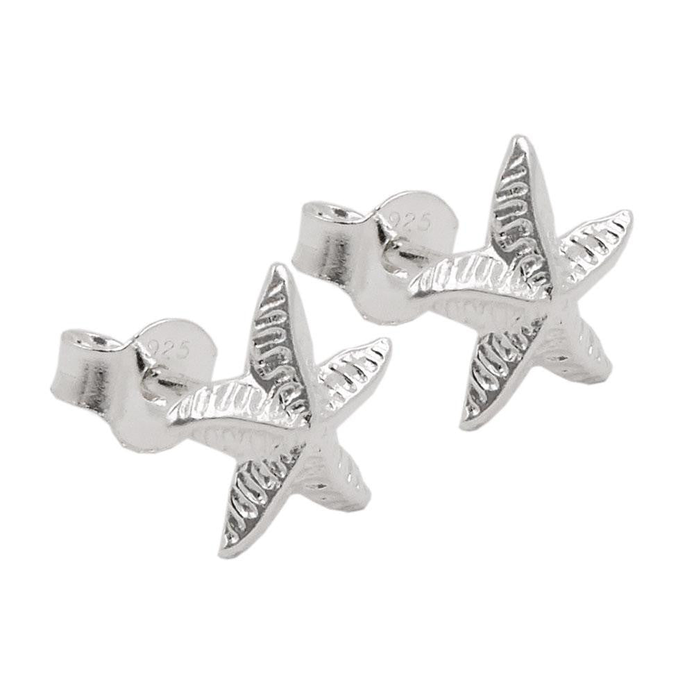 Earrings Studs Starfish Silver 925