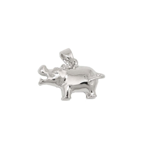 Pendant Hippopotamus Silver 925
