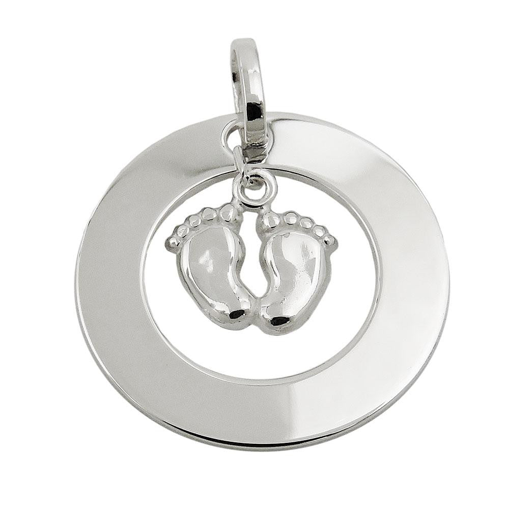 Pendant Two Feets Silver 925