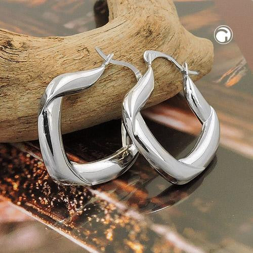 Hoop Earrings Silver 925