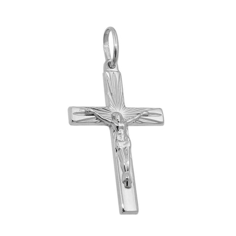 Pendant Cross With Jesus Silver 925