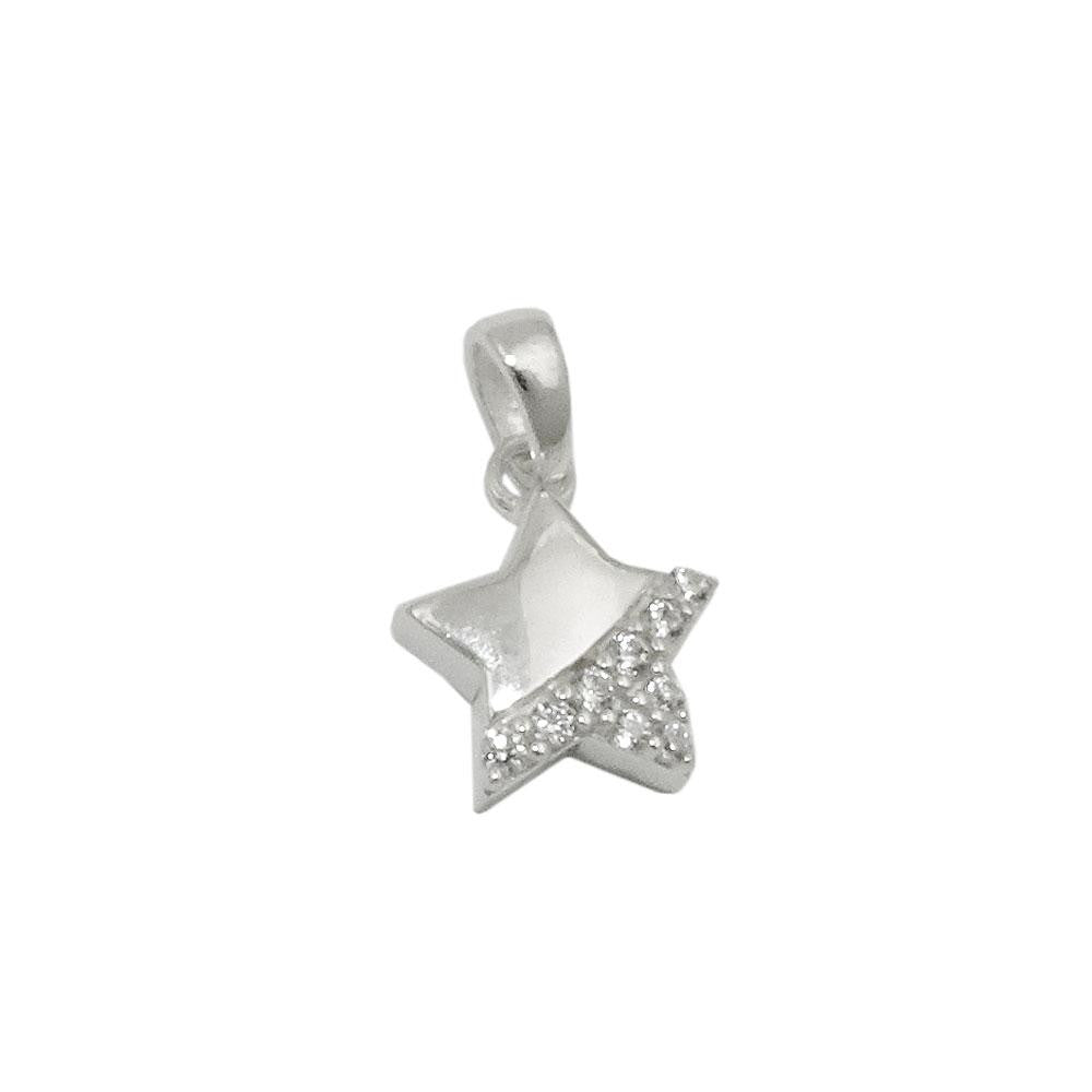 Pendant Star Zirconia Silver 925