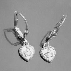 Leverback Earrings Zirconia Silver 925