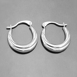Hoop Earrings Silver 925