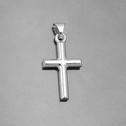 Pendant Cross Polished Silver 925