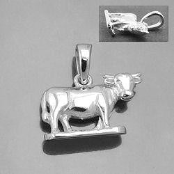 Pendant Cow Silver 925