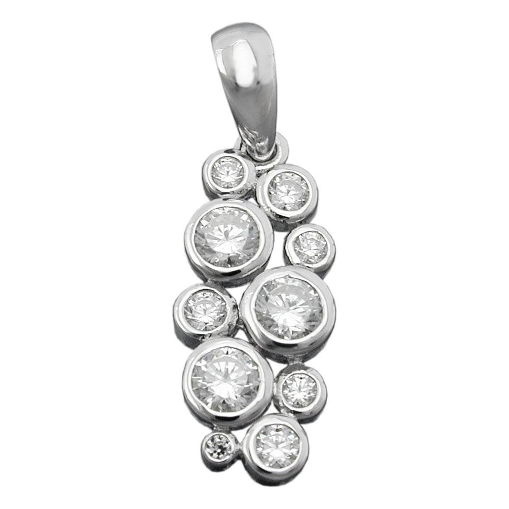 Pendant With Zirconias Silver 925